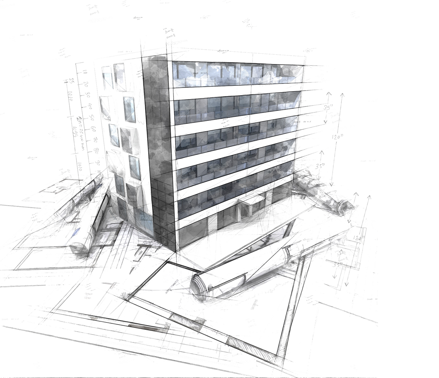 master studyi in drawing drafting 1